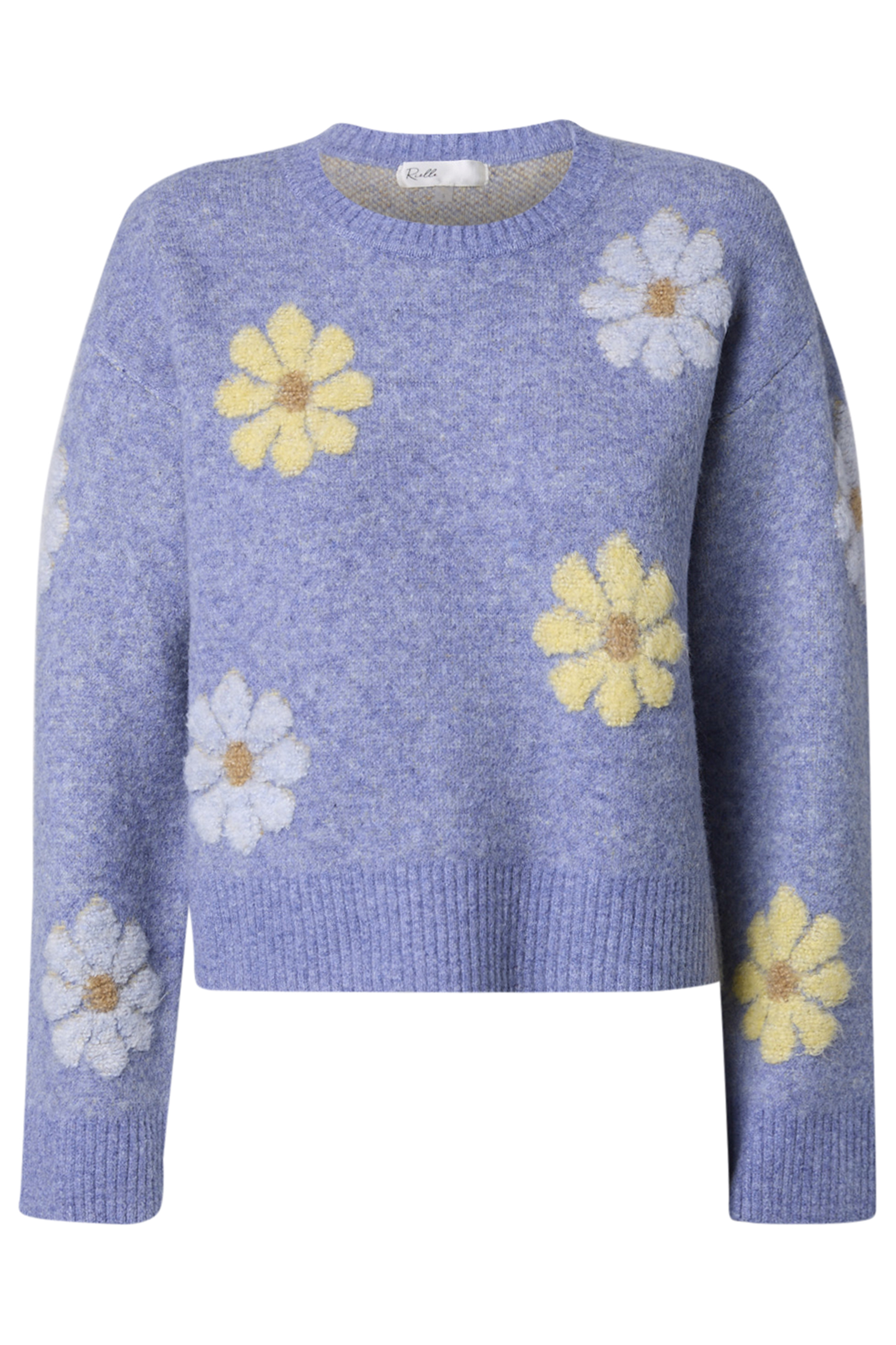 Flower Round Neck Sweater
