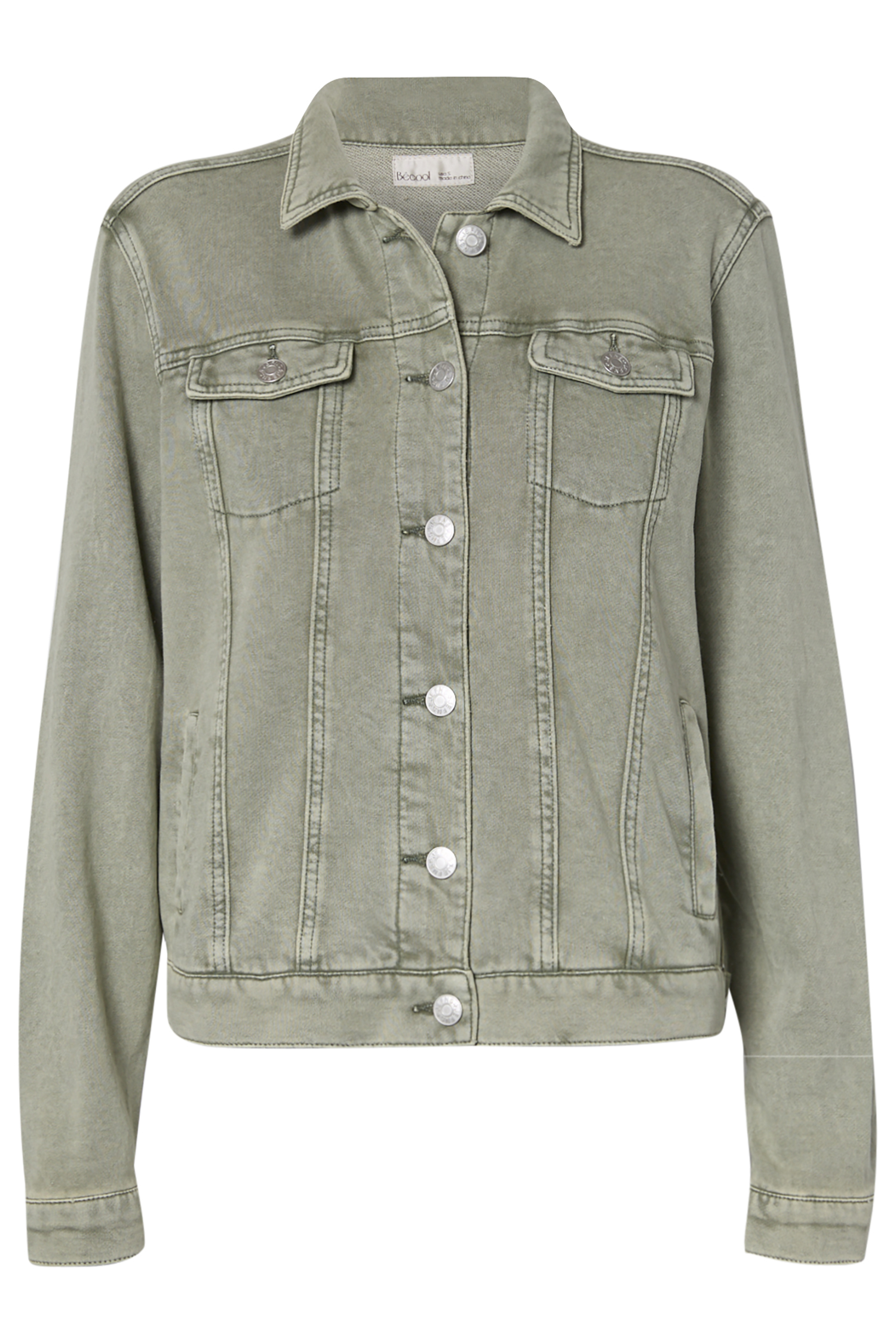 Knit Denim Jacket