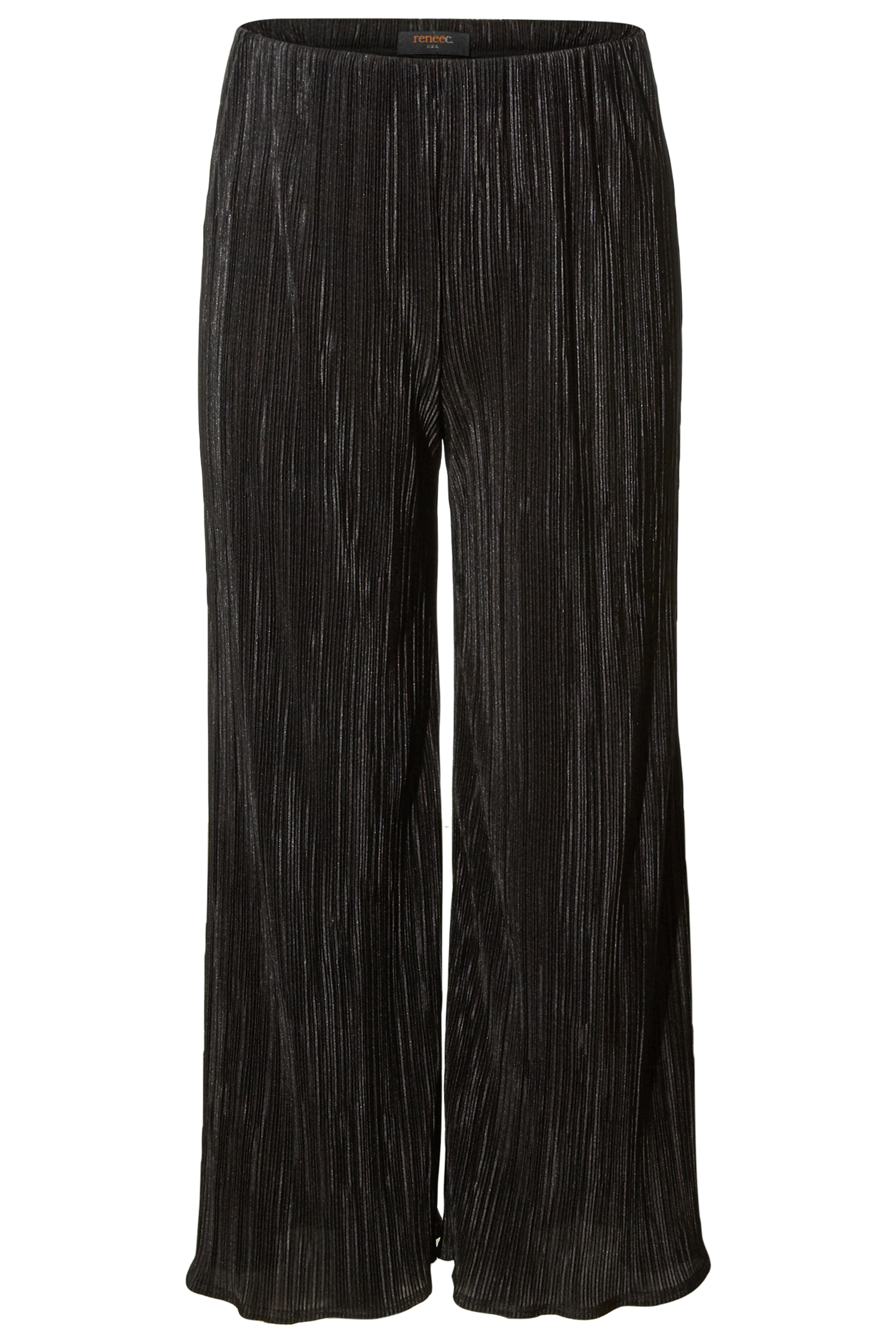 Pleated Wide Leg Pants