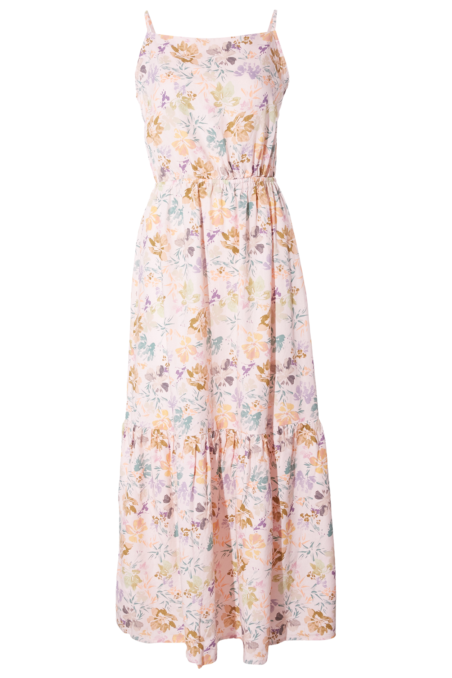 Velvet Heart Floral Midi Dress