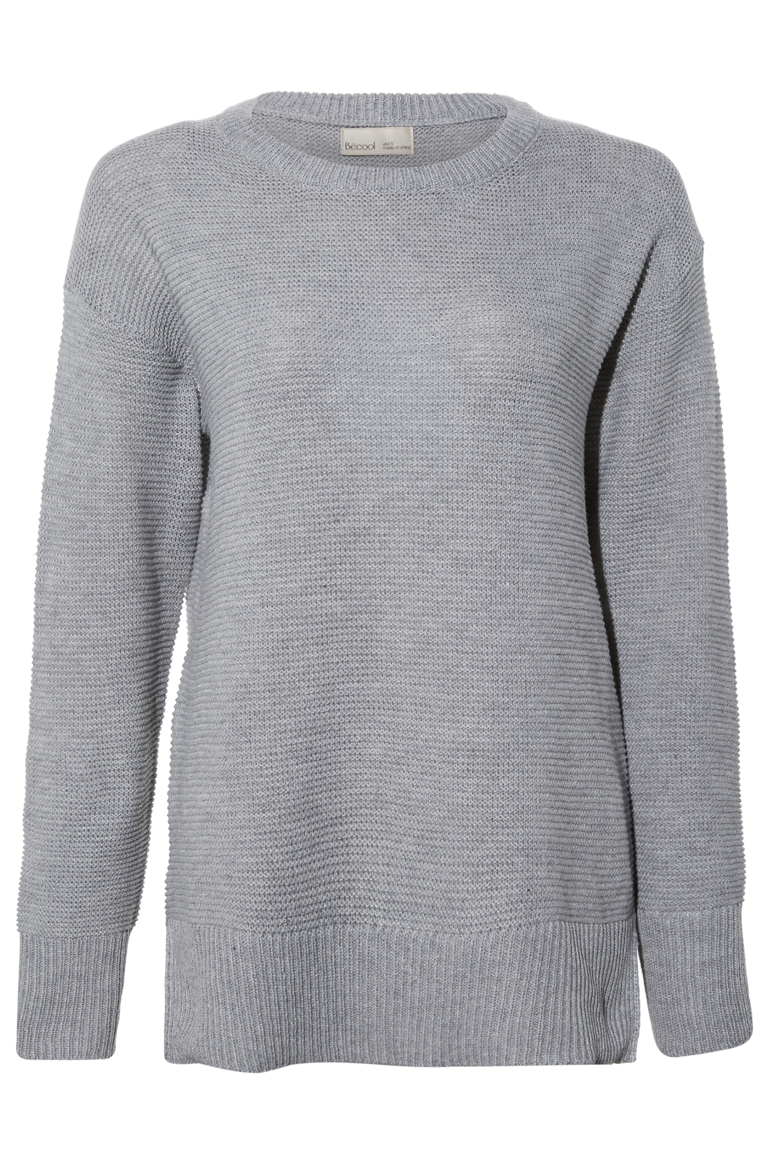 Oversized Side-Slits Sweater