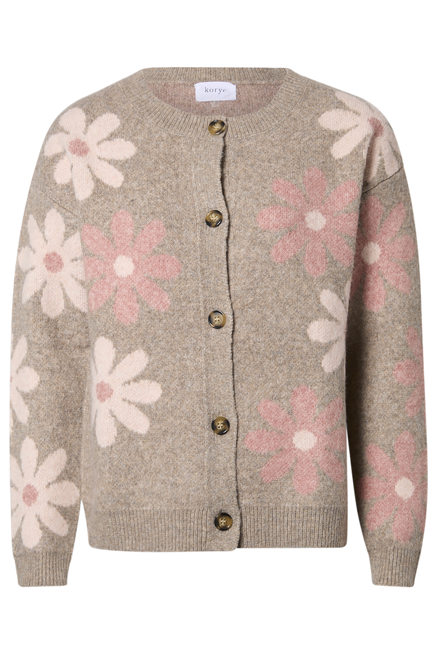 Daisy Print Cardigan