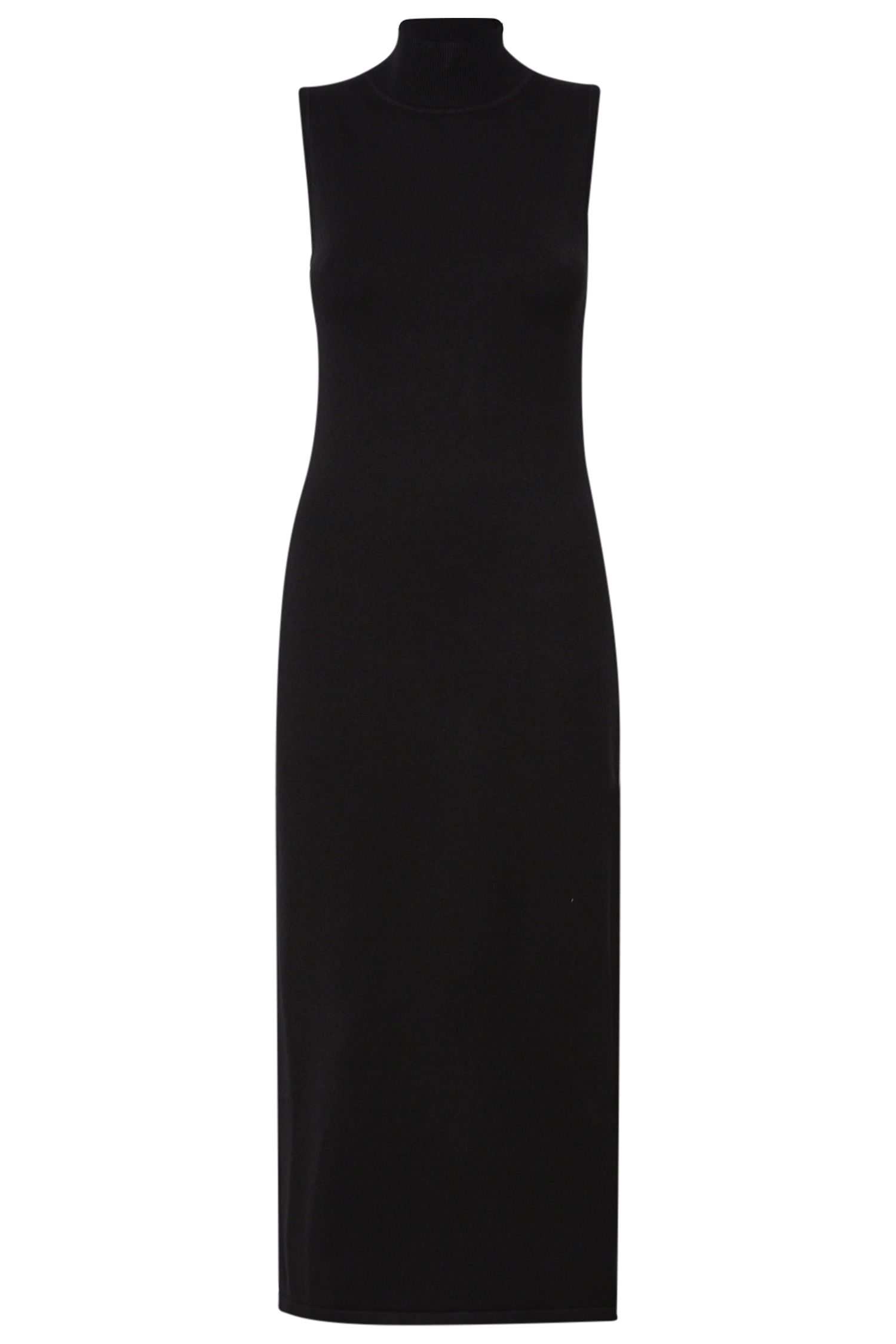 Sleeveless Mock Neck Dress