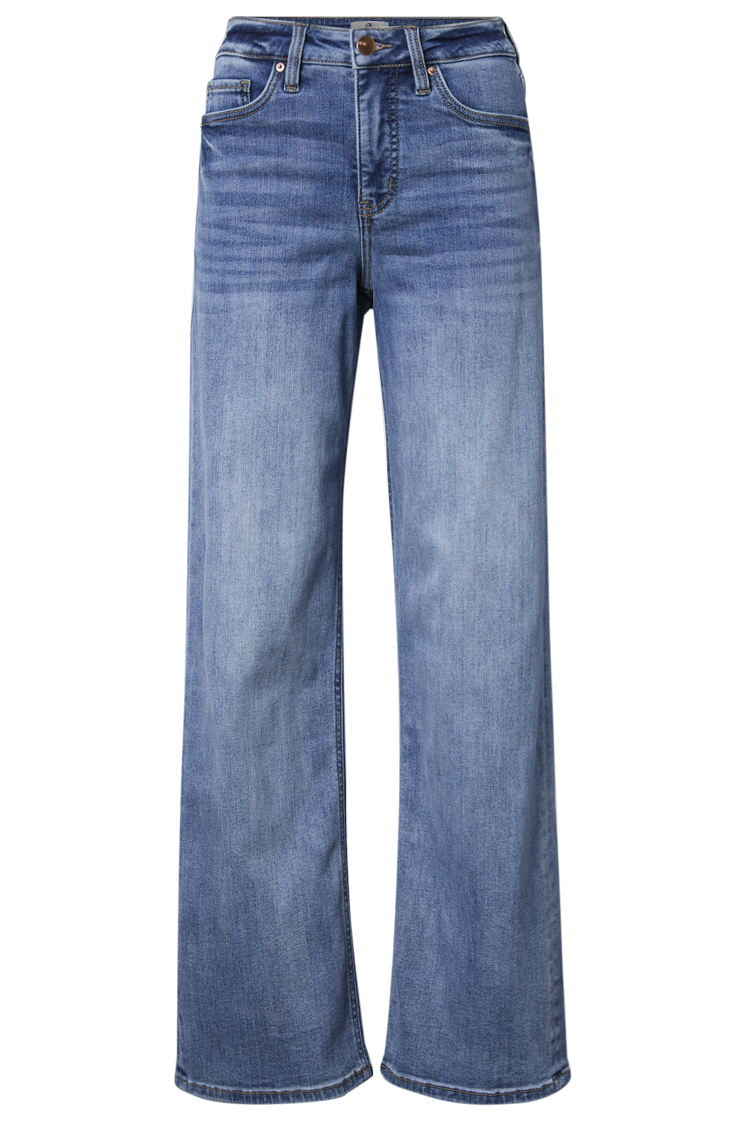 High Rise Wide Leg Denim