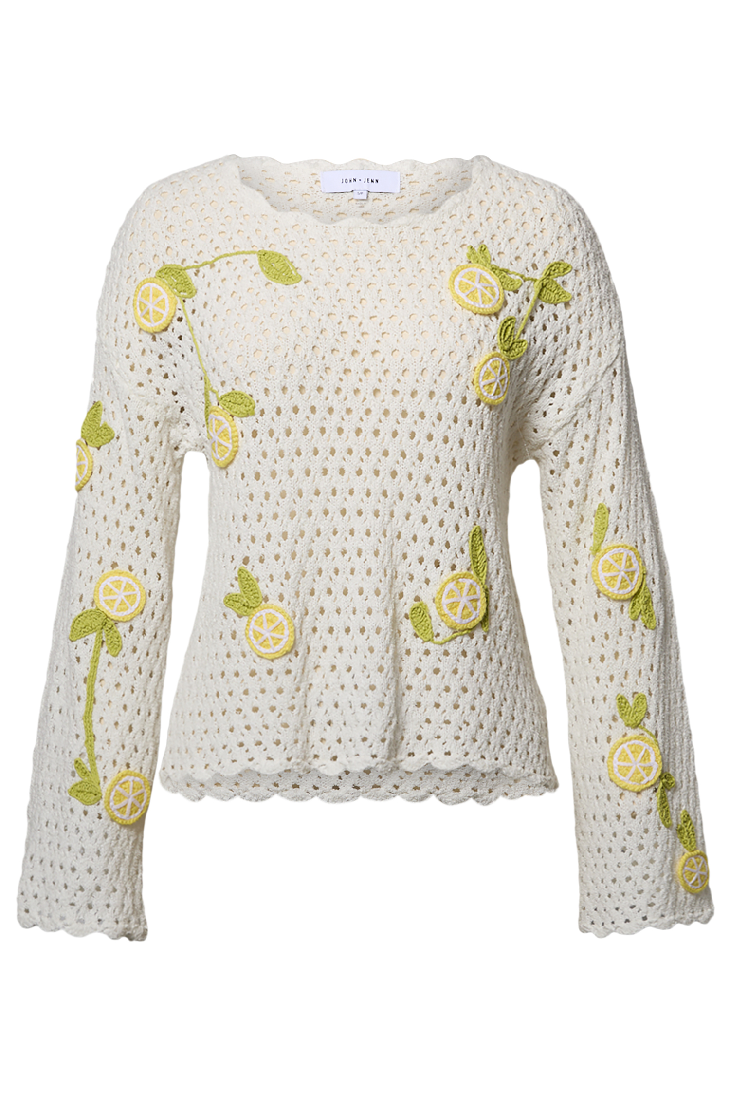 Open Knit Long Sleeve