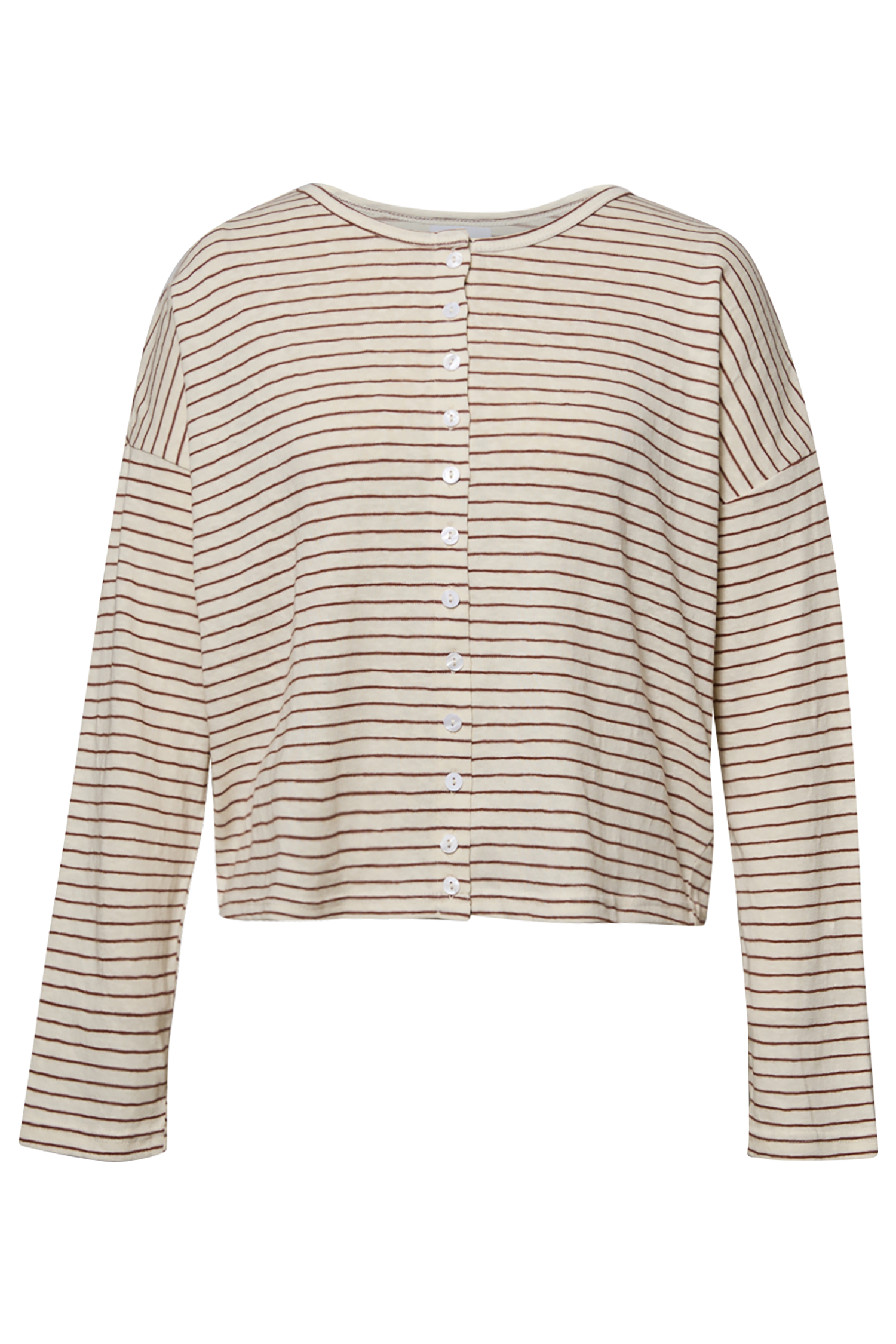 Button Front Long Sleeve