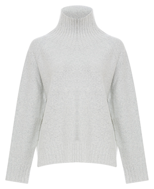 Zoe Turtleneck Speckled Sweater