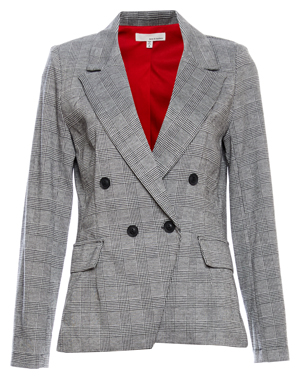 Double Breasted Fitted Blazer