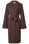 Long Sleeve Tie Coat