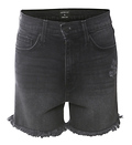 Just Black Frayed Hem Short