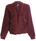 Kut from the Kloth Fuzzy Open Front Jacket