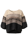 Color Block V-Neck Pullover