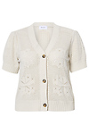 Crochet Button Front Cardigan