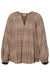 Plaid Blouse