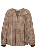 Plaid Blouse