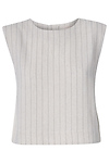 Skies Are Blue Striped Sleeveless Top