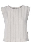 Skies Are Blue Striped Sleeveless Top